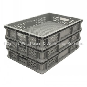 Heavy Duty Stacking Euro Box Vented 60cm 17 Litre